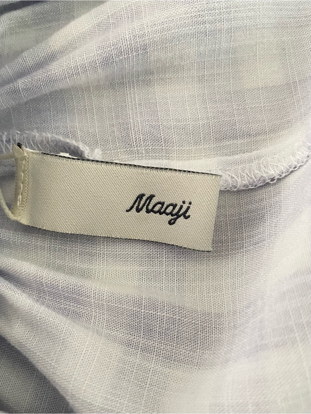 Maaji Girl’s Lavender Gingham Smocked Sundress Size 10 - Picture 5 of 7